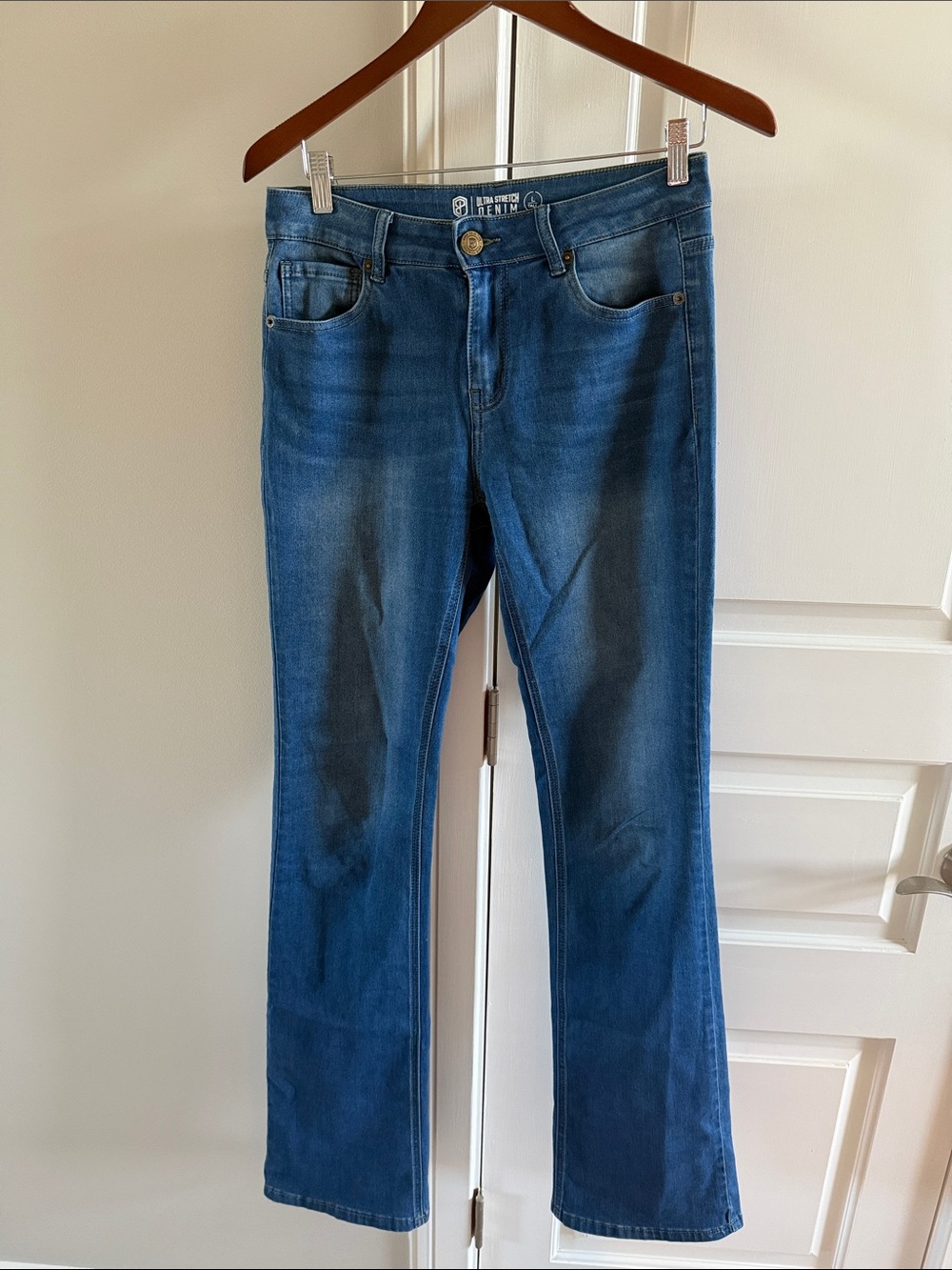Born Primitive FLEX Stretchy Mid-Rise Bootcut Denim Jeans